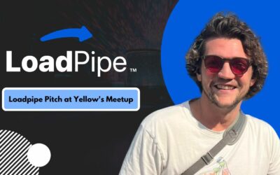 Loadpipe’s CTO, Beau, Pitches at Yellow’s Meetup