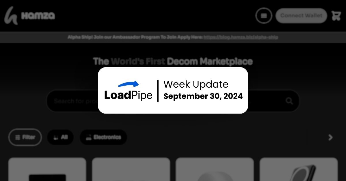 Loadpipe Foundation Week Update September 30, 2024 – Map035